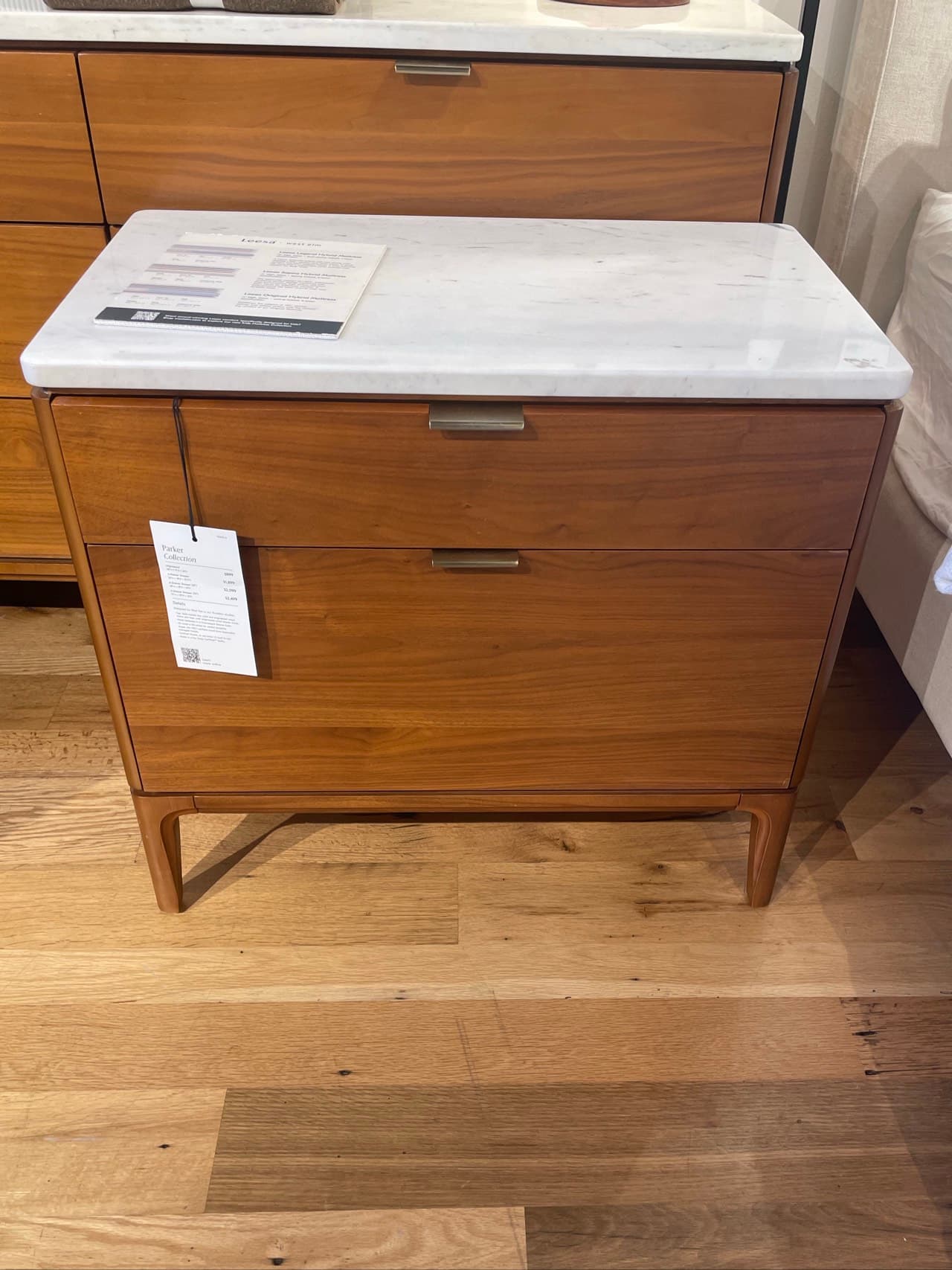 Marble Top Night Stand