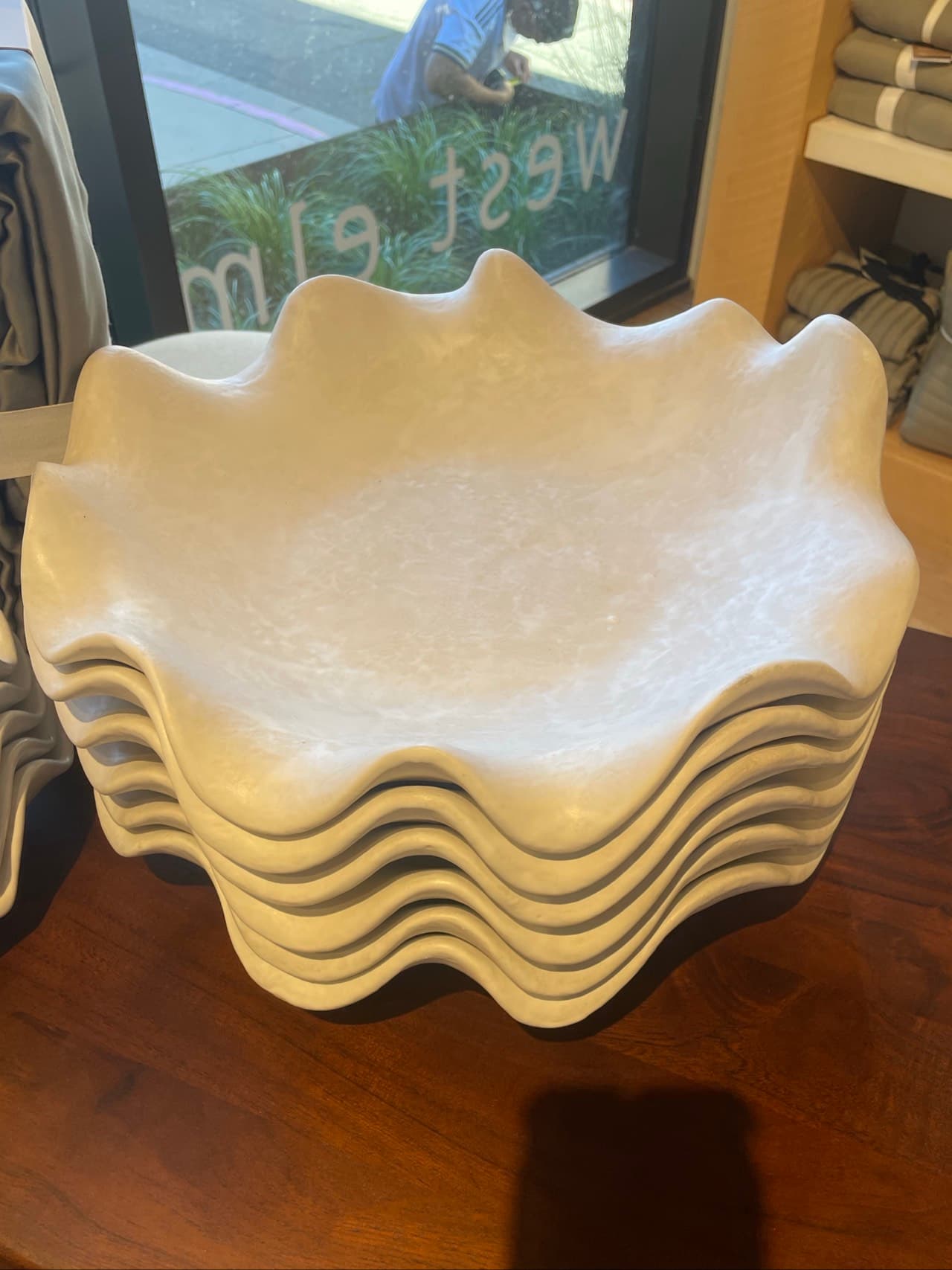 Creative Wavvy Ceramic Bowl