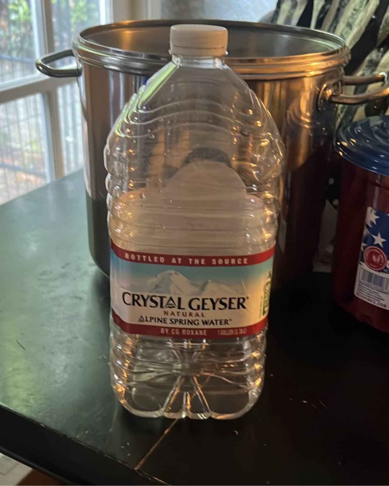 Large bottled water