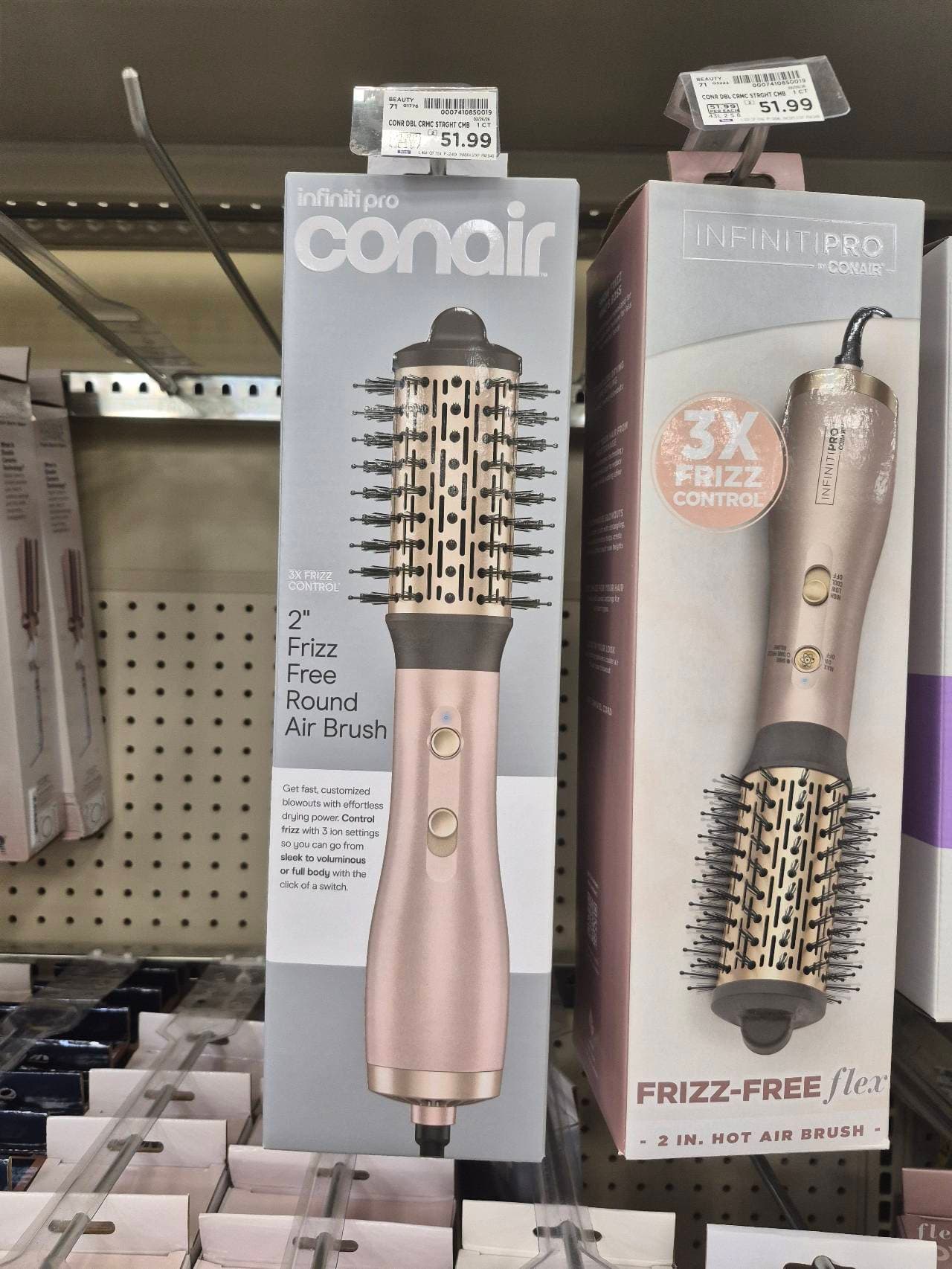 Infiniti Pro 2" Frizz Free Round Air Brush rose gold