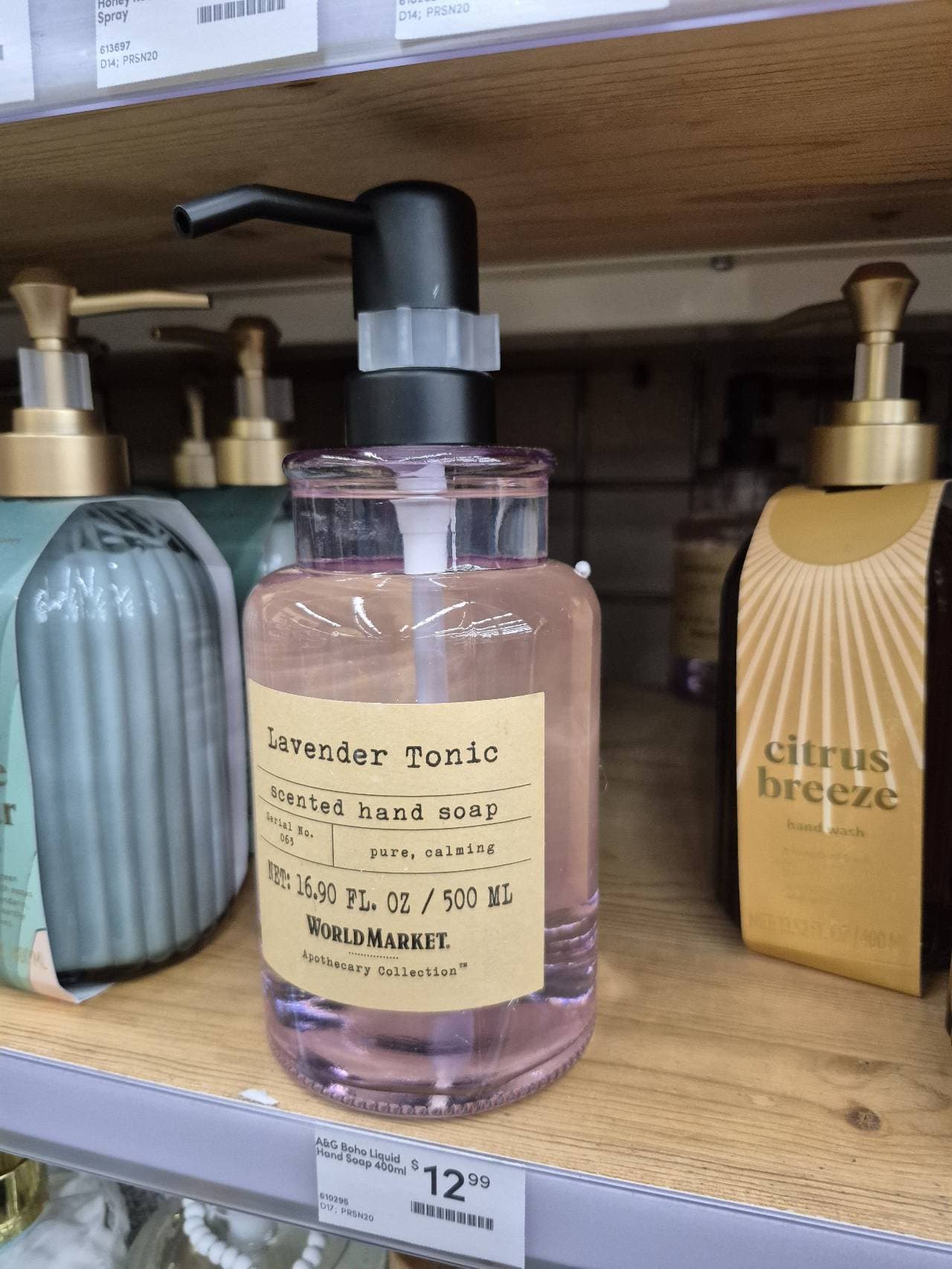 Lavender Tonic Scented Hand Soap