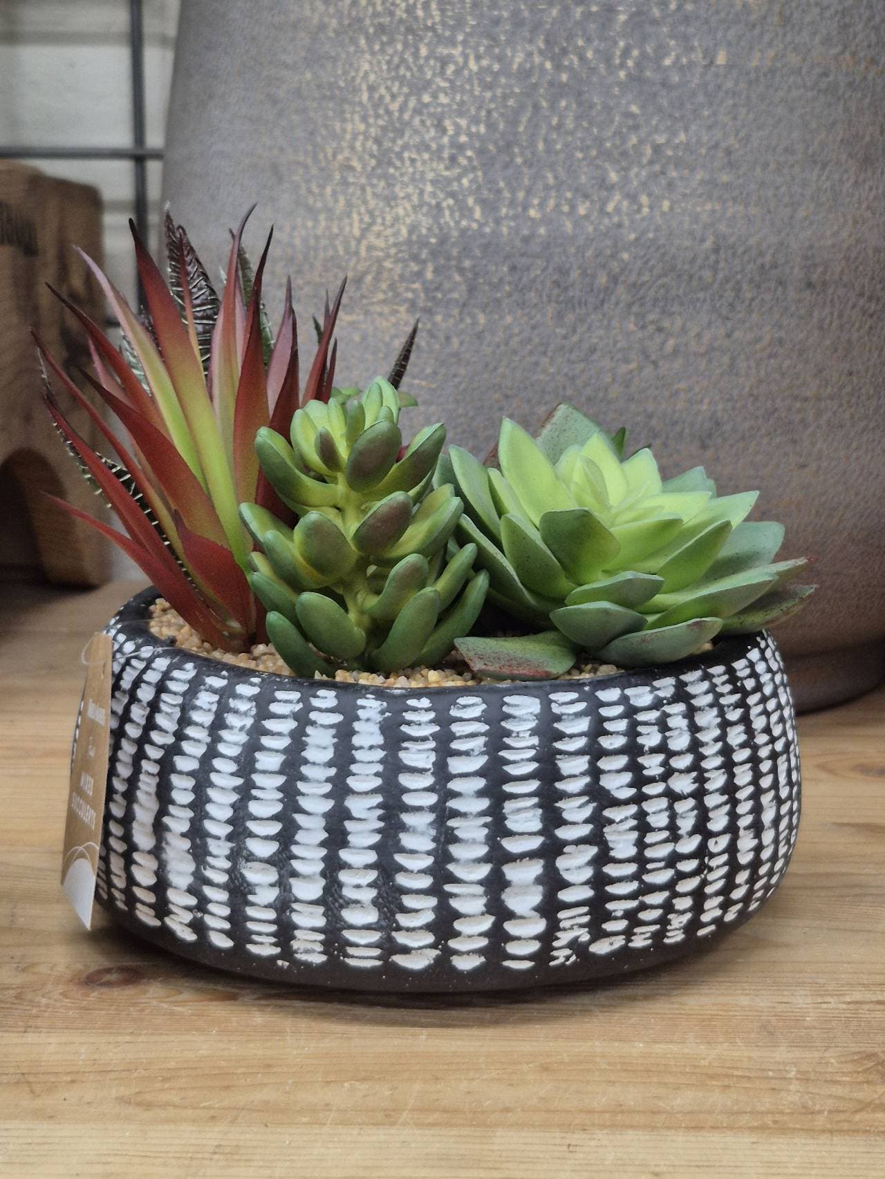 Artificial Succulent Arrangement potted
