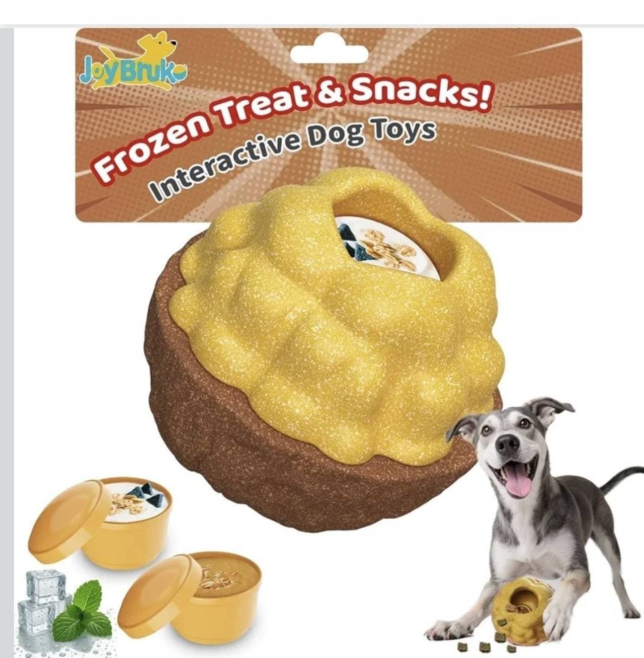 Frozen Treat & Snacks Interactive Dog Toy