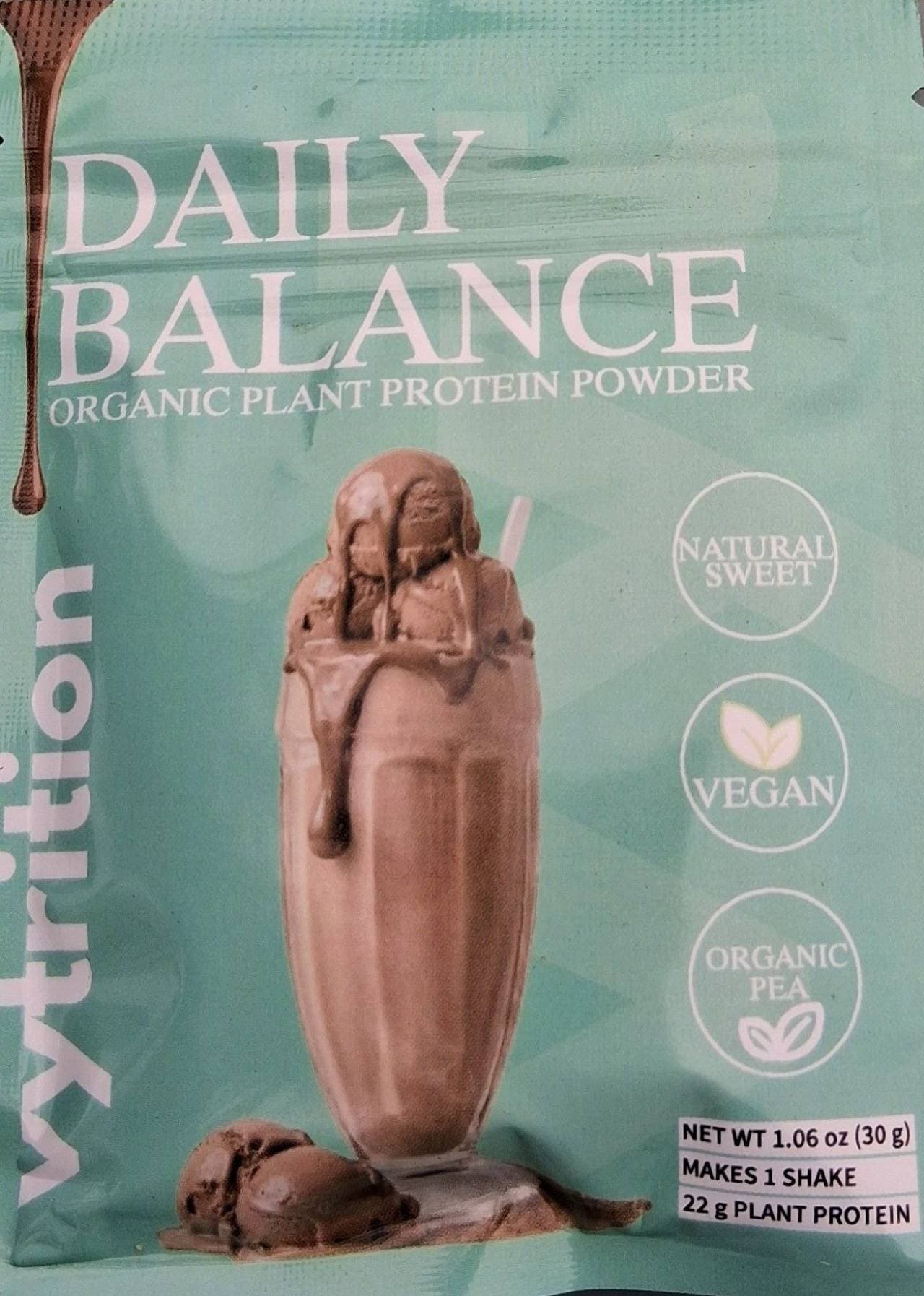 Vytrition organic plant protein powder